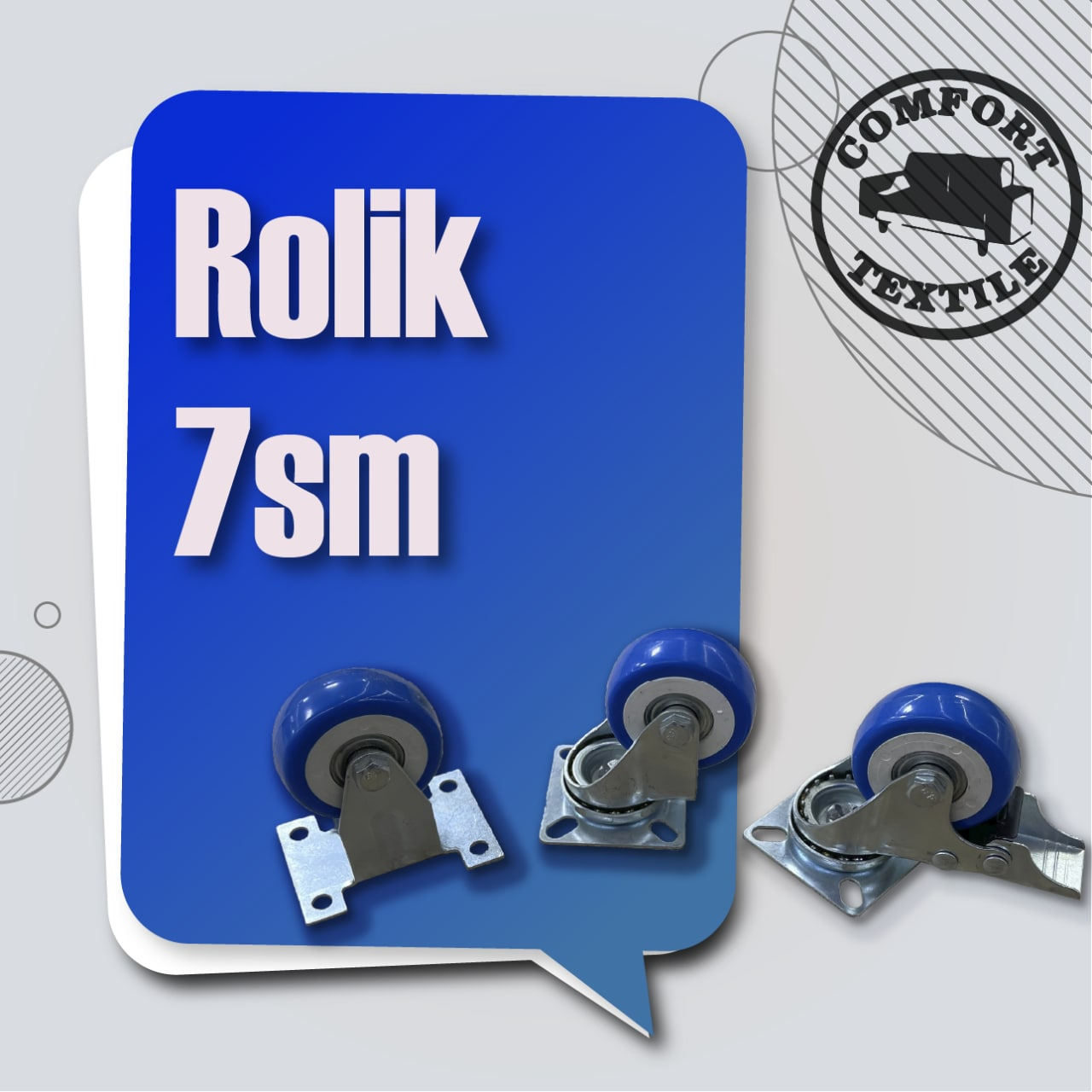 Rolik 7sm Rangli